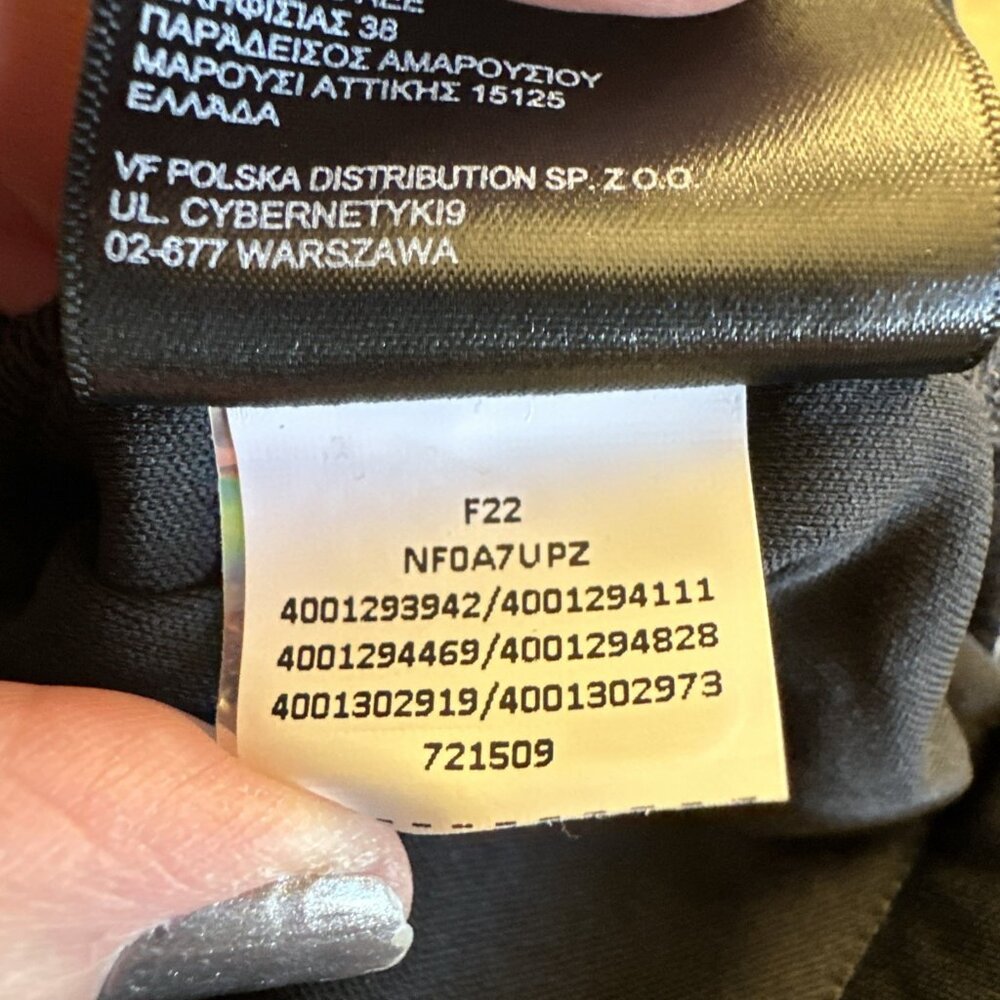 NEW The North Face Women Mountain Sweatshirt Pullover XL Black Pockets Hood - Picture 10 of 12